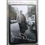 Carte postal james dean qui marche en pleine rue 14cm avec enveloppe