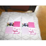 Cartes postales naissance rose carrée 12x12cm avec enveloppes lot de 2 blue country Cartes postales naissance rose carrée 12x12cm avec enveloppes lot de 2 blue country