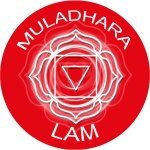 Chakra lam muladhara - 5cm - sticker / autocollant