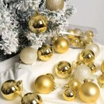 Champagne boule de no�l 24 pi�ces de 2, 36 pouces arbre de no�l
