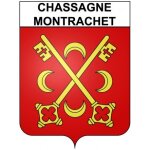 Chassagne - montrachet 21 ville stickers blason autocollant adhsif - taille : 8 cm