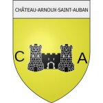 Château - arnoux - saint - auban 04 ville stickers blason autocollant adhésif - taille : 8 cm Château - arnoux - saint - auban 04 ville stickers blason autocollant adhésif - taille : 8 cm
