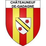 Ch�teauneuf - de - gadagne 84 ville sticker blason ecusson autocollant adh�sif - taille : 8 cm