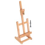 Chevalet de table petits artistes r�glable h�tre bureau peinture pr�sentoir stand hj ?6b