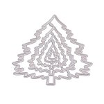 Christmas tree metal cutting dies stencil scrapbook album paper card template