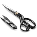 Ciseaux de couture ciseaux de couture avec lames tranchantes et poigne ergonomique pour couper tissus, ...
