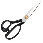 Ciseaux de tailleur professionnel travail d'aiguille vtement tissu coupe cisailles en acier10 pouces ...