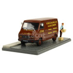 Citro�n c35 fourgon d�m�nagement - mod�le presse 1 / 43