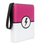 Classeur de cartes a collectionner avec 50 pochettes amovibles - peut contenir 400 cartes, dossiers de ...