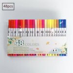 Coffret de 48 stylos de peinture acrylique pour surfaces vari�es, non toxiques, imperm�ables, id�al pour ...