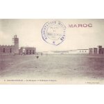 Colomb bechar - la mosqu�e et l'infirmerie indigene - ref 002 563