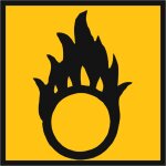 Comburant (15x15cm) - sticker / autocollant