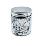Confettis en paillettes dores brillantes pour la peinture, dmontrent de cuir chevelu, feuille d'art ...