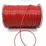Cordon ciré en cuir pu pour la fabrication de bijoux, bracelet shamballa, accessoire de bricolage, 0, ... Cordon ciré en cuir pu pour la fabrication de bijoux, bracelet shamballa, accessoire de bricolage, 0, ...