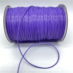 Cordon cir en cuir pu pour la fabrication de bijoux, bracelet shamballa, accessoire de bricolage, 0, ...