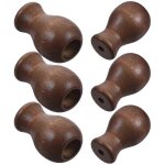 Cordon glands pour stores accessoire d�coratif en bois d�coration d'int�rieur propri�taires 6pcs
