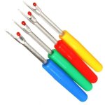 Coupe - fil a poigne en plastique, dcoupeuse de points de couture, outil de couture, 4 pices #a