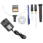 Coupe - mousse a fil chaud, kit d'outils de coupe electriques en polystyr�ne 3 - en - 1, mousse de polystyr�ne ...