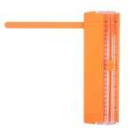 Coupe - papier a5 avec base antid�rapante r�gle a double echelle outil de coupe de papier pour l'artisanat ...