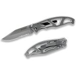 Couteau de poche pliant a lame crante, paraframe i, longueur de lame : 7, 6 cm, acier inoxydable, 1027832 ...