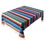 Couverture mexicaine sarape tapis de pique - jeter nappe hot rod pour yoga party, 120x180cm Couverture mexicaine sarape tapis de pique - jeter nappe hot rod pour yoga party, 120x180cm