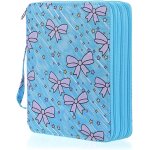 Crayon cas pour 120 crayons pour artistes professionnels ou amateurs (noeud papillon)