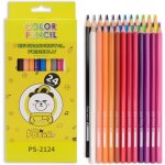 Crayons de couleur effaables 24 couleurs,