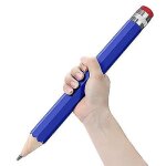 Crayons jumbo en bois pour accessoires / cadeaux / d�cor - 14 pouces dr�le grand crayon de nouveaut� ...