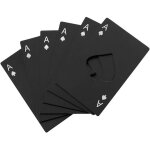 D�capsuleur en acier inoxydable pour carte de cr�dit ¿ style casino compact pour bi�re, mariages, f�tes ...