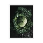 Dcor mural en toile avec motifs de broccoli, poivre vert, carotte, citron, imprims de lgumes, photos ...