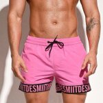 Desmiit - short de plage pour homme, maillot de bain, schage rapide, surf, sport