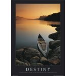 Destiny - paysage - pirogue - affiche / poster envoi en tube