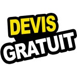 Devis gratuit - 10x6. 5cm - sticker / autocollant