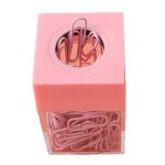 Distributeur de trombones magntique grande capacit organisateur de rangement de trombone transparent ...