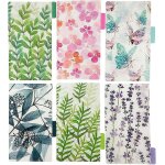 Diviseurs d'index de liant en plastique, 6 onglets, conceptions assorties, correspondance pour les planificate ...