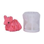 Diy 3d moules de bougies gomtriques moules moules en silicone artisanat pour la fabrication de bougies ...