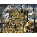 Diy 5d diamond painting par numéros kits, maison hantée citrouille lanterne fantôme halloween 30x40cm ... Diy 5d diamond painting par numéros kits, maison hantée citrouille lanterne fantôme halloween 30x40cm ...
