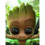 Diy 5d diamond peinture par num�ros kits, perceuse compl�te cristal strass broderie images arts artisanat ...