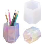 Diy cup resin silicone mold, craft makeup brush holder organizer epoxy mold cosmétiques brosses stylo ... Diy cup resin silicone mold, craft makeup brush holder organizer epoxy mold cosmétiques brosses stylo ...