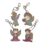 Diy diamond painting porte - cls 5d mosaic making full drill special shape diamond painting pendentif ...