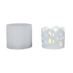 Diy hollow house bougeoir moule en silicone bougeoir chteau b