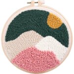Diy landscape latch hook kits pour les enfants débutants, tapis hooking crafts tricot kit de broderie ... Diy landscape latch hook kits pour les enfants débutants, tapis hooking crafts tricot kit de broderie ...
