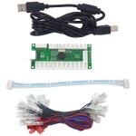 Diy zero delay arcade usb encoder pc vers joystick pour mame jamma et autres jeux de combat