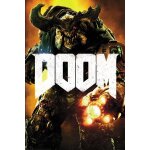 Doom - cyber demon - 61x91, 5 cm - affiche / poster envoi en tube