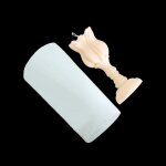 Mod�les doux 3d fleur en forme bougeoir coul�e die diy artisanat pochoir en silicone pour aromath�rapie ...