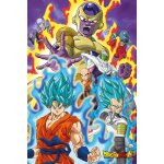 Dragon ball super - god super - 61x91, 5cm - affiche / poster envoi en tube