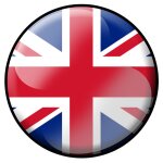 Drapeau grande bretagne - 10cm - sticker / autocollant