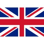 Drapeau grande bretagne - 15 x 10 cm - sticker / autocollant