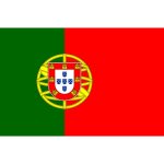 Drapeau portugal - 5x3. 3cm - sticker / autocollant