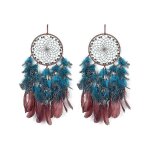 Dream catcher handmade feather wall hanging home d�coration ornement artisanat